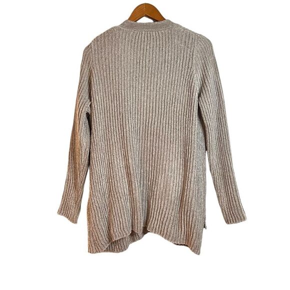 NWT! John Paul Richard grey chenille cardigan - Picture 8 of 11